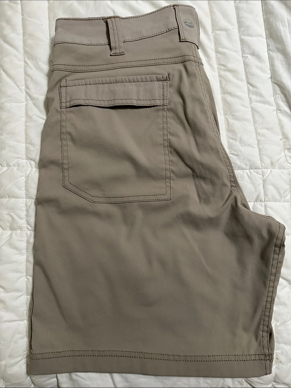 Wrangler Light Taupe Performance Shorts